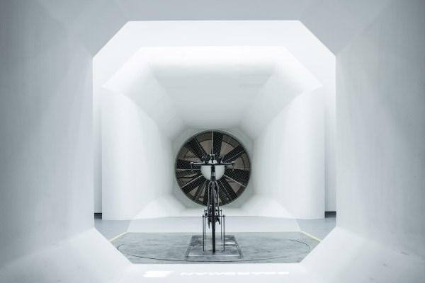 The wind tunnel at Boardman Performance Centre